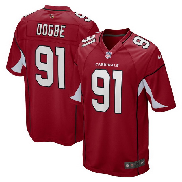 mens nike michael dogbe cardinal arizona cardinals game jersey